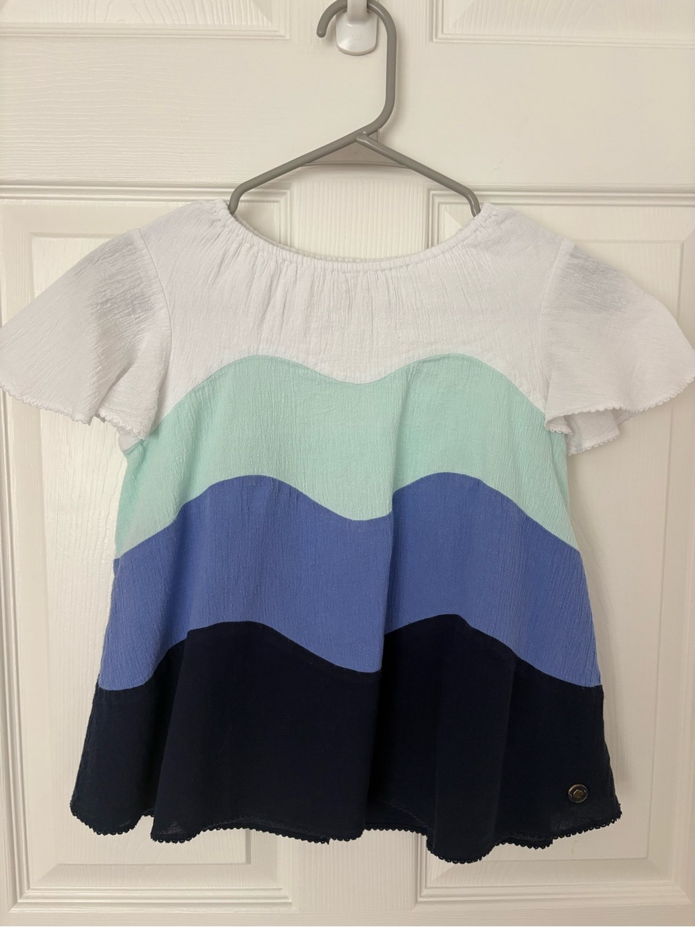 kate spade White Top with Pink Logo Tag